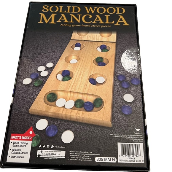 Mandala solid wood board game factory sealed - Picture 2 of 3